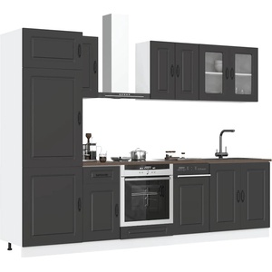 vidaXL Комплект кухненски шкафове от 8 части Kalmar, инженерно дърво (3314792)