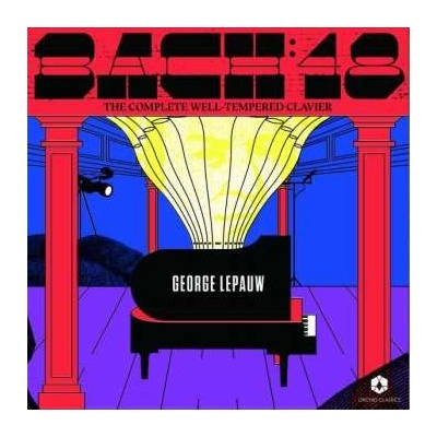 George Lepauw - Bach 48 - The Complete Well-Tempered Clavier CD