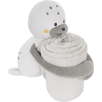 KikkaBoo Сет играчка с одеяло KikkaBoo - Seally Me (31103020167)