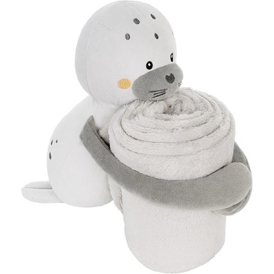 KikkaBoo Сет играчка с одеяло KikkaBoo - Seally Me (31103020167)