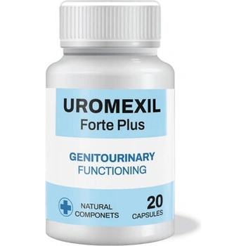 Uromexil Forte Plus - Комплекс за подобряване функцията на простатата - 20 капсули