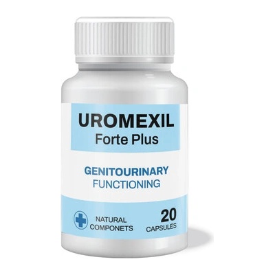 Uromexil Forte Plus - Комплекс за подобряване функцията на простатата - 20 капсули