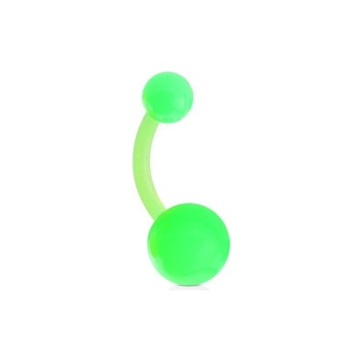 Šperky4U piercing do pupíku BioFlex BA0007-G