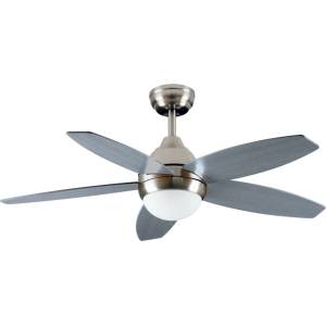 Estia Home Art Таванен вентилатор Estia - Celeste, 70 W, бял/сив (06-21191)