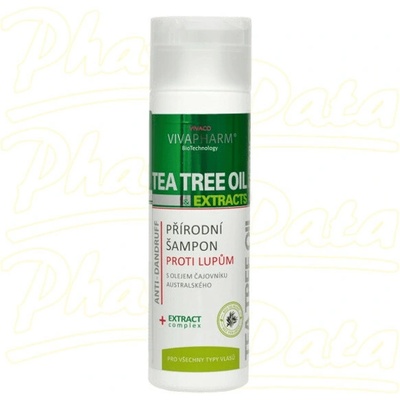 Vivaco Vivapharm Shampoo na vlasy s Tea Tree Oil 200 ml
