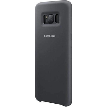 Samsung Silicone Cover Case - оригинален силиконов кейс за Samsung Galaxy S8 (тъмносив)