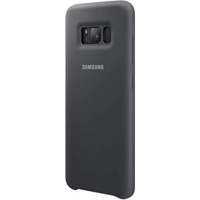 Samsung Silicone Cover Case - оригинален силиконов кейс за Samsung Galaxy S8 (тъмносив)