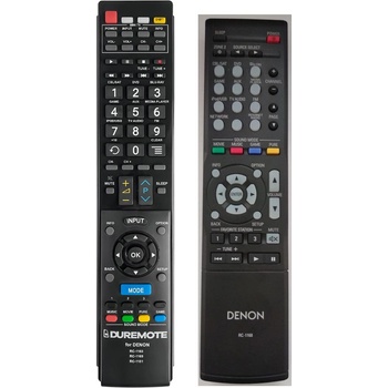 GENERAL Denon rc-1168 + управление на телевизор (мини телевизор) - дистанционно управление дубликат (rc-1168 + управление на телевизор (мини телевизор))