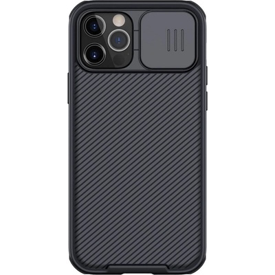 Nillkin CamShield Pro Case - хибриден удароустойчив кейс за iPhone 12, iPhone 12 Pro (черен)