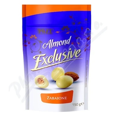 Poex Almond Exclusive Zabaione jadrá mandlí v bielej čokoláde 150 g