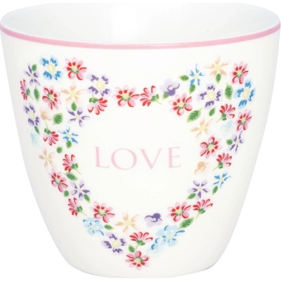 Green Gate Porcelánová šálka Columbine Love 300 ml