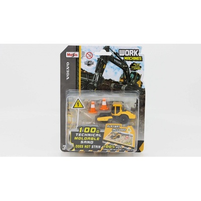 Volvo Rullo Vibrante Monotamburo Maisto 1:64