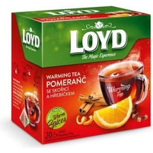 LOYD čaj Pomaranč škorica a klinček 20 x 2 g