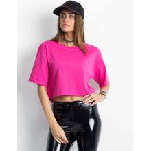 Blouse pink Yups aex0581. R50 fuchsiová