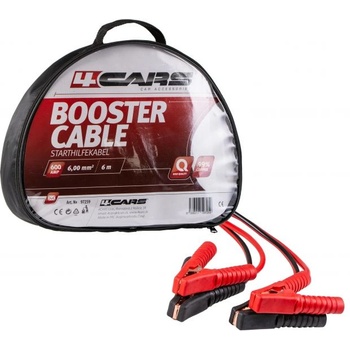 4CARS Стартов кабел 600amp, 5.0mm2, 6m (681)