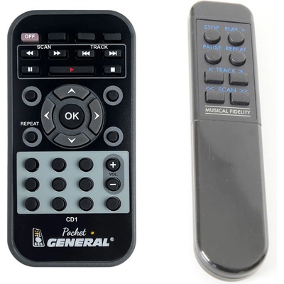 GENERAL Musical Fidelity CD1 - дистанционно управление дубликат (CD1)