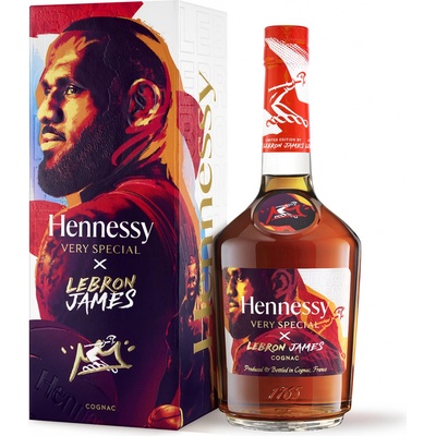 Cognac Hennessy VS X Lebron James limitovaná edice 40% 0,7 l (karton)