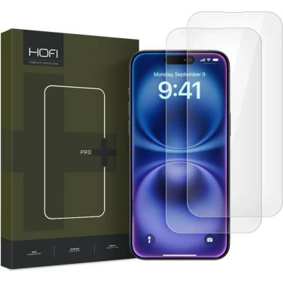 HOFI GLASS PRO+ 2-PACK защитено закалено стъкло за iPhone 16 прозрачен (5906302310784)