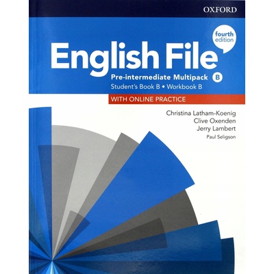 English File Fourth Edition Pre-Intermediate Multipack B with Student Resource Centre Pack