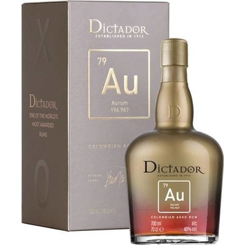 Dictador Aurum 40% 0,7 l (karton)