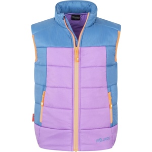 TROLLKIDS Детски синтетичен елек Trollkids Kid's Hardanger Vest Synthetic vest - Violet Sorbet / Cornflower / Coral Haze - размер 98 (EU) (703-4663-0712)