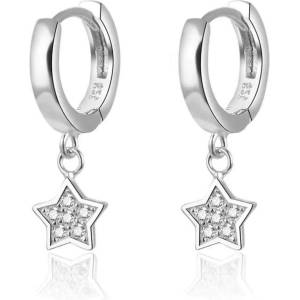 Silenti Jewelry Сребърни обеци "Безгрешност