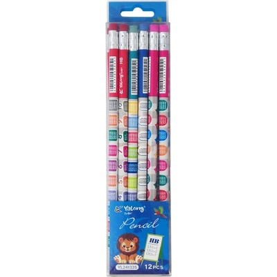 Молив hb с гума с таблица за умножение yl241335