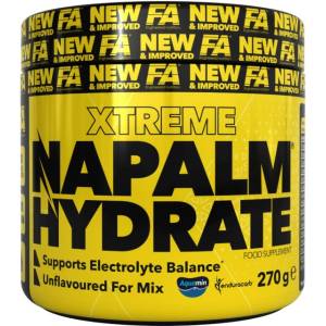 FA Nutrition NAPALM Hydrate | Electrolyte Mix with Glutamine, Taurine & Coconut Water [270 грама] Натурален