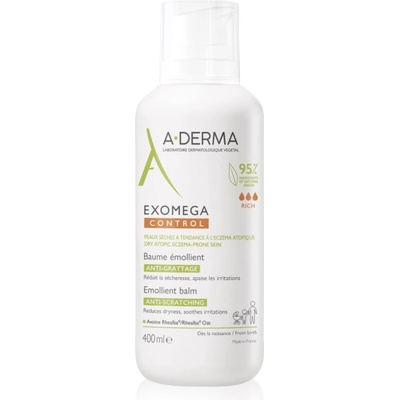 A-DERMA Exomega Control Emollient Balm Балсам за чувствителна и суха кожа 400ml