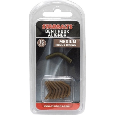 Starbaits Bent Hook Medium Hnědá 15ks