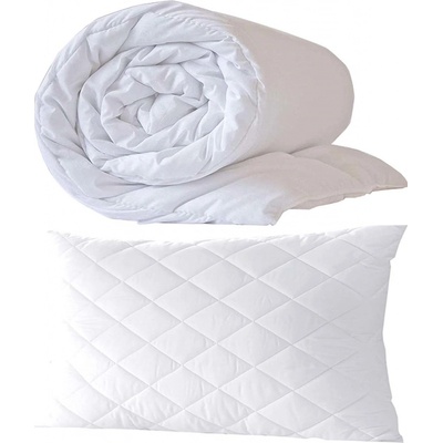 Top textil Set Bílý 70x90 140x200 – Zboží Mobilmania