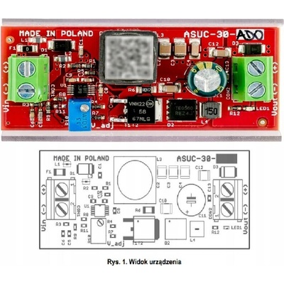 Měnič Napětí dc/dc ASUC-30-AD0-OF atte