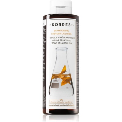 KORRES Sunflower and Mountain Tea шампоан за боядисана коса 250ml