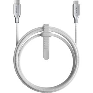 Nomad Kevlar кабел USB-C към USB-C, 1, 5 м, бял (NM014674858)
