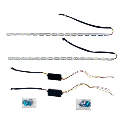 Диодна лента за дневни светлини с мигач - за вграждане (ledstrp)