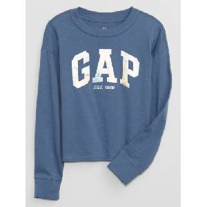 GAP Детска тениска с метално лого Gap GAP | Sin | Момичешки | 104/110 - zoot - 47,70 лв