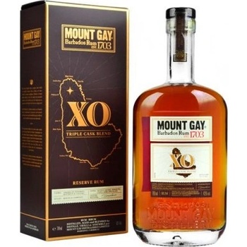 Mount Gay X.O. 43% 0,7 l (kartón)