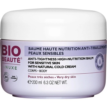 Bio Beauté by Nuxe High Nutrition intenzivní vyživujicí balzám (Anti-tightness High-Nutrition Balm With Natural Cold Cream) 200 ml