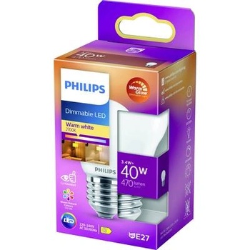 Philips Philips 8719514324497 светодиодна лампа Топло сияние 3, 4 W E27 D (871951432449700)