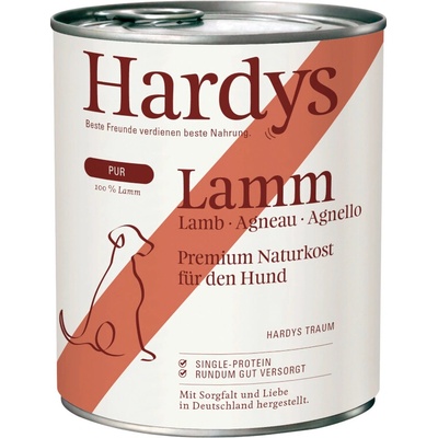 Hardys Pure Jehněčí 6 x 800 g
