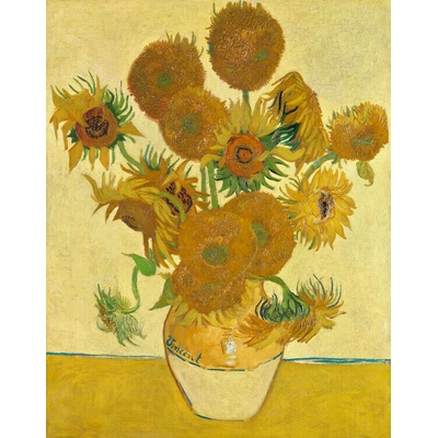 Plakát, Obraz - Slunečnice, Vincent van Gogh, 30 × 40 cm