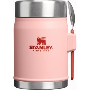 STANLEY Термос за храна от неръждаема стомана в прасковен цвят 400 ml Legendary Food Jar + Spork Peach Rose - Stanley (100000115972)