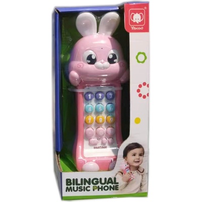 Armtoys МУЗИКАЛЕН ТЕЛЕФОН ЖИВОТНО ЗАЙЧЕ