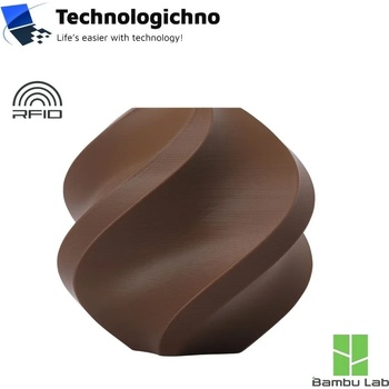 Bambu Lab PLA Basic Bambu Cocoa Brown Refill No Spool (A00-N1-1.75-1000-SPLFREE)