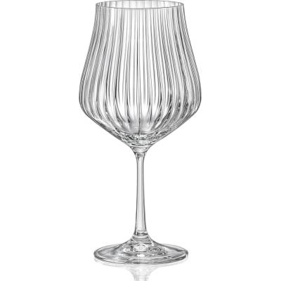 Crystalex Poháre na víno TULIPA OPTIC 6 x 600 ml