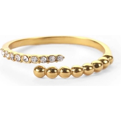 Ornamenti Pozlacený prstýnek Eternity gold ORT300030