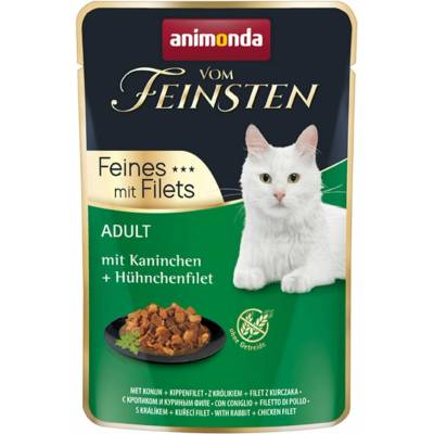 Animonda Vom Feinsten Adult Feine Filets králík a kuřecí filety 36x85 g