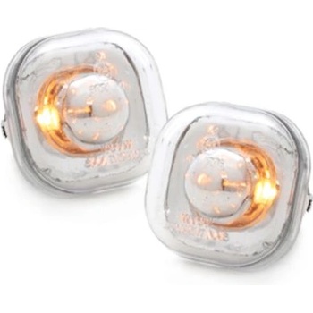 Кристални мигачи за Audi A3 (1996-2000) / A4 (1995-2000) / Skoda Fabia (1999-2007) - хром