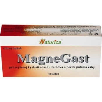 Naturica MagneGast s mätovou príchuťou 30 tabliet