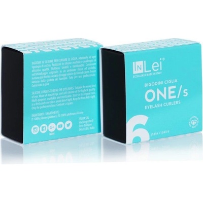 InLei InLei® ONE Eyelash Curlers – natáčky s efektem PERFECT CURL – jednotlivá velikost 6 párů Velikost: M